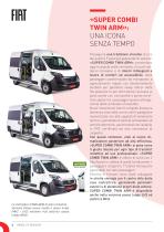FIAT DUCATO SUPER COMBI TWIN ARM IL VEICOLO COMMERCIALE TRASPORTO DISABILI PIÙ ACCESSIBILE ED APPREZZATO DI SEMPRE «il miglior alleato della mobilità» - 6