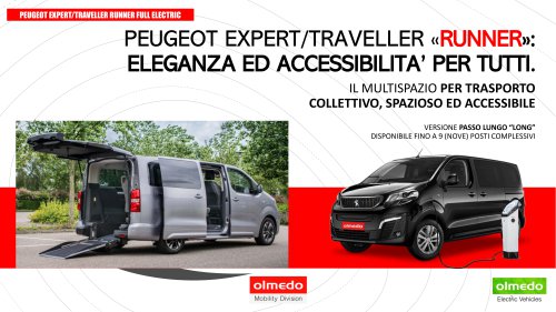 PEUGEOT EXPERT/TRAVELLER «RUNNER