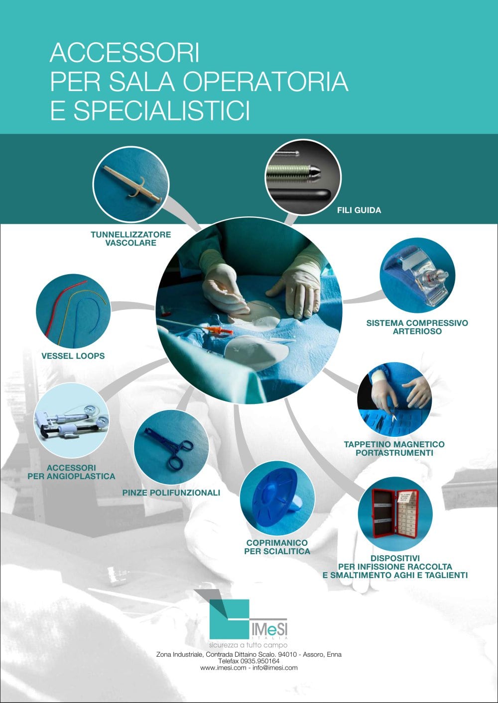 ACCESSORI PER SALA OPERATORIA E SPECIALISTICI - Imesi Italia
