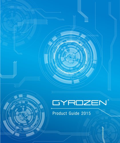 GYROZEN Product Guide 2015/2016