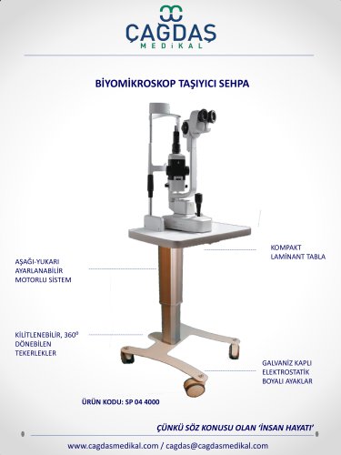 biomicroscopic table