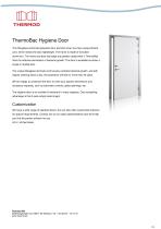 ThermoBac Hygiene Door