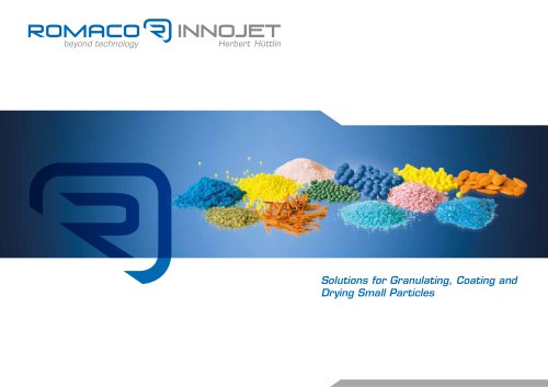 Solutions for Granulating, Coating and Drying Small Particles