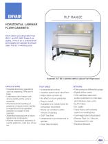 HORIZONTAL LAMINARFLOW CABINETS