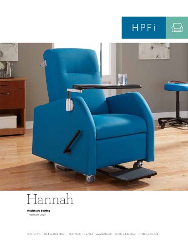 Hannah Healthcare Seating Treatment Chair