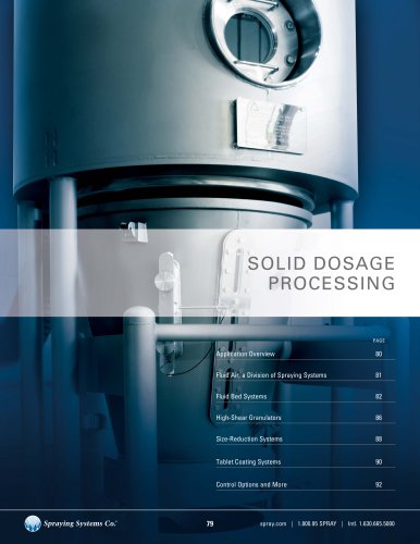 Catalog 12 - Solid Dosage Processing