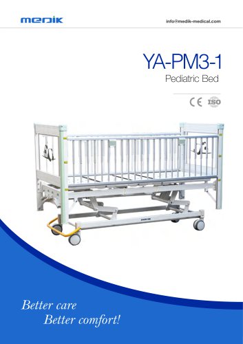 YA-PM3-1 Pediatric Bed Brochure