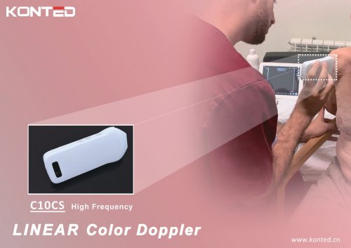 C10CS Linear Color Doppler Probe
