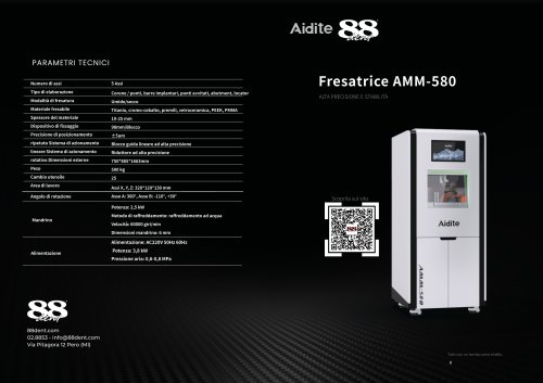 Fresatrice AMM-580