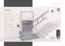 Montascale a piattaforma PLG7 e PLK8-3