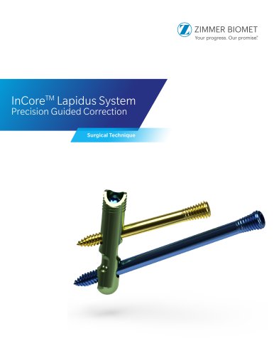 InCoreTM Lapidus System