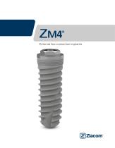 ZM4 External hex connection implants