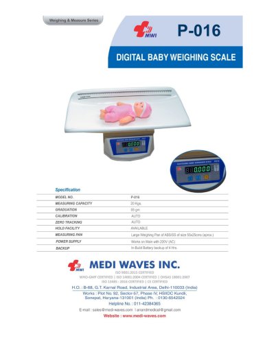 Baby Weighing Machine