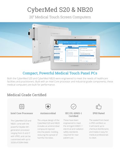CyberMed S20 & NB20