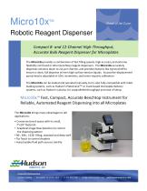 Micro10x   Robotic Reagent Dispenser TM