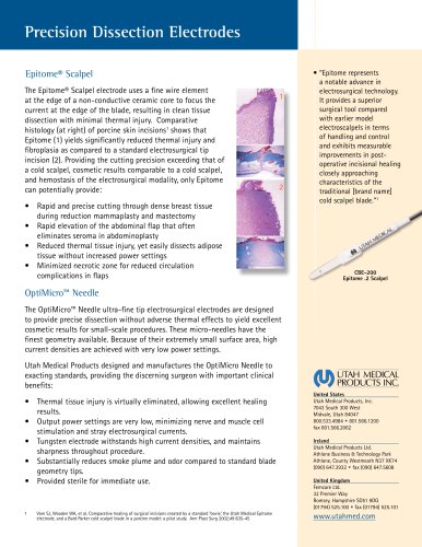 Precision Dissection Electrodes