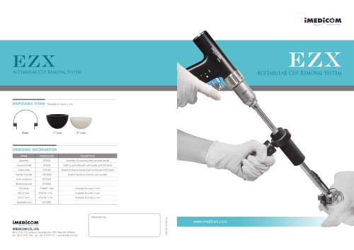 EZX Acetabular cup remover system