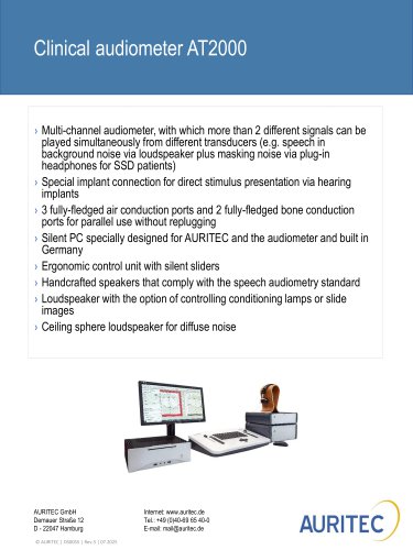 Datasheet AT2000