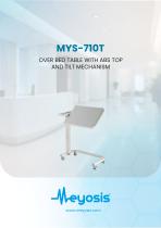 DINING TABLE WITH ABS TOP (Tilt Mechanism)