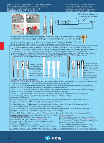 Trephine & Tissue Punch & Bone collector