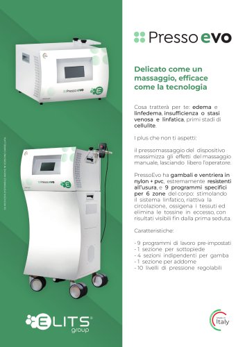 Scheda tecnica PRESSOEVO