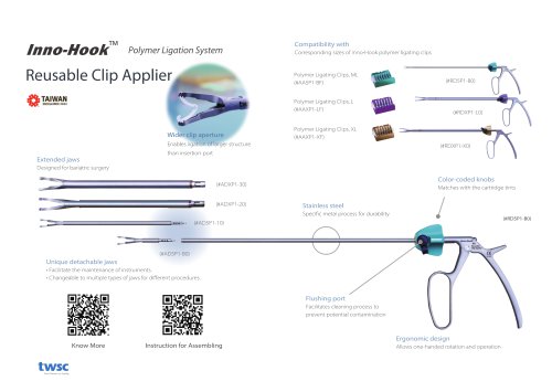 twsc Inno-Hook Polymer Ligation System