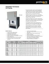 Chamber Furnaces PLF Series