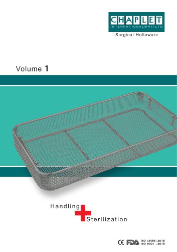 Chaplet Holloware Catalogue