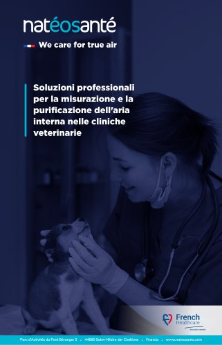 Opuscolo veterinario NatéoSanté