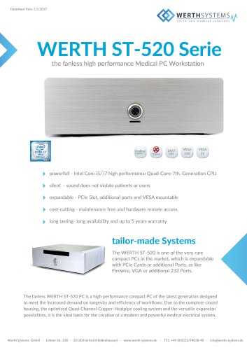 WERTH ST-520 Serie