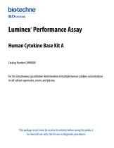 Luminex® Performance Assay - Human Cytokine Base Kit A