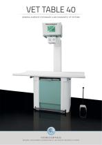 VET TABLE 40KW Veterinary X-ray system digital / analogic