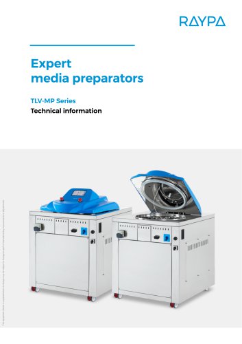 EXPERT MEDIA PREPARATORS - TLV-MP SERIES