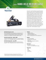 Vante 3120 - 3806-3807 RF Sealer