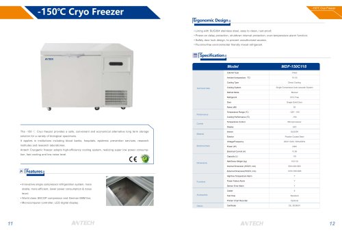 -150°C Cryo Freezer