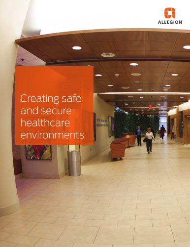 Allegion Healthcare Solutions Brochure