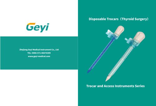 Disposable Trocar for Thyroidectomy