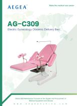 AG-C309 Electric Gynecology Obstetric Delivery Bed