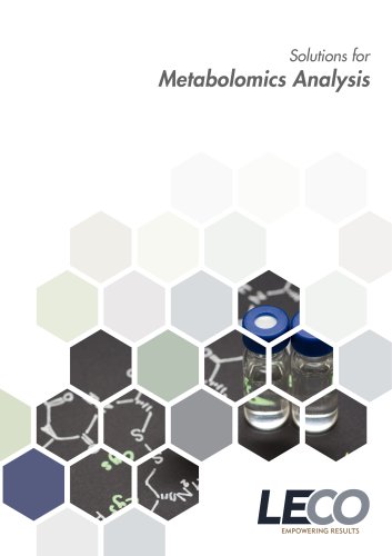 Metabolomics Solutions from LECO