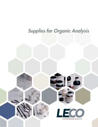 Organic Supplies – Catalog