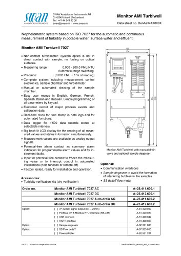 Monitor AMI Turbiwell 7027