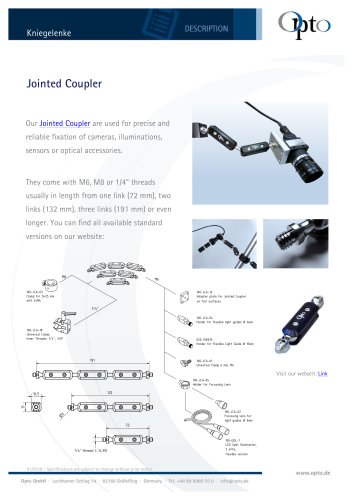 Jointed Couplers