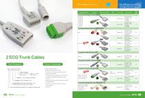 ECG Leadwires ERO90-3AI, EA400C5A, EDG073-3Al-OR, EC417-3A, MP03402
