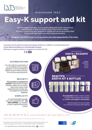 EASY-K-Kleihauer test-Feto-maternal quantification