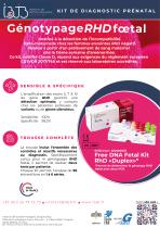 Marketing Flyer Free DNA  Fetal Kit RhD - Duplex