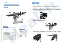 Catalog Mechanical Operating Table TS-1