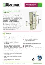 power columns for critical care units