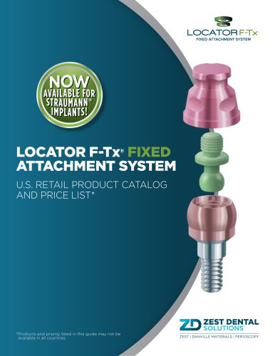 LOCATOR F-Tx® FIXED ATTACHMENT SYSTEM