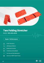 FG-E1-I  Two Folding Stretcher