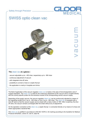 SWISS optio clean vac